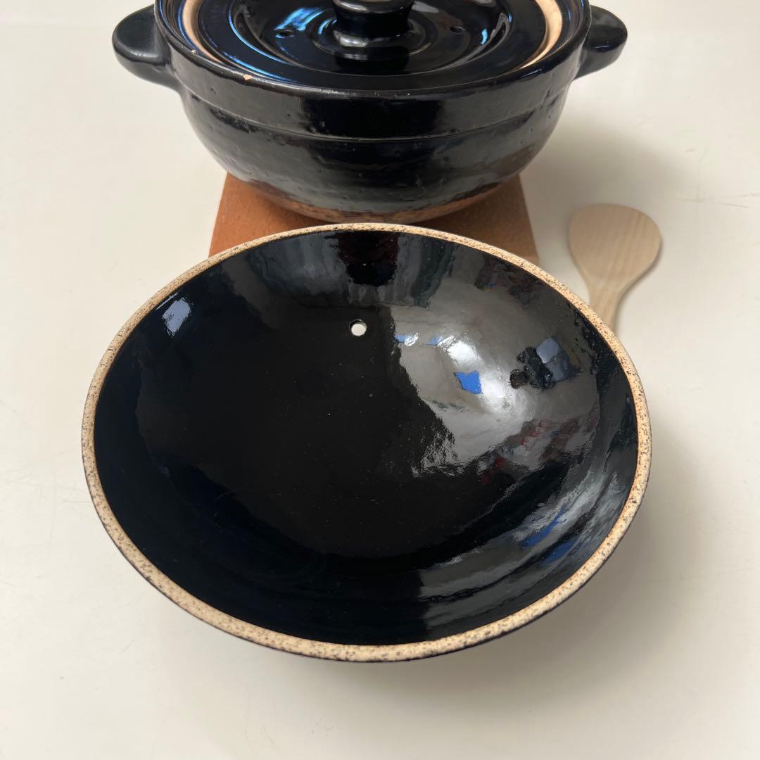 長谷園　かまどさん　3合炊き用　土鍋