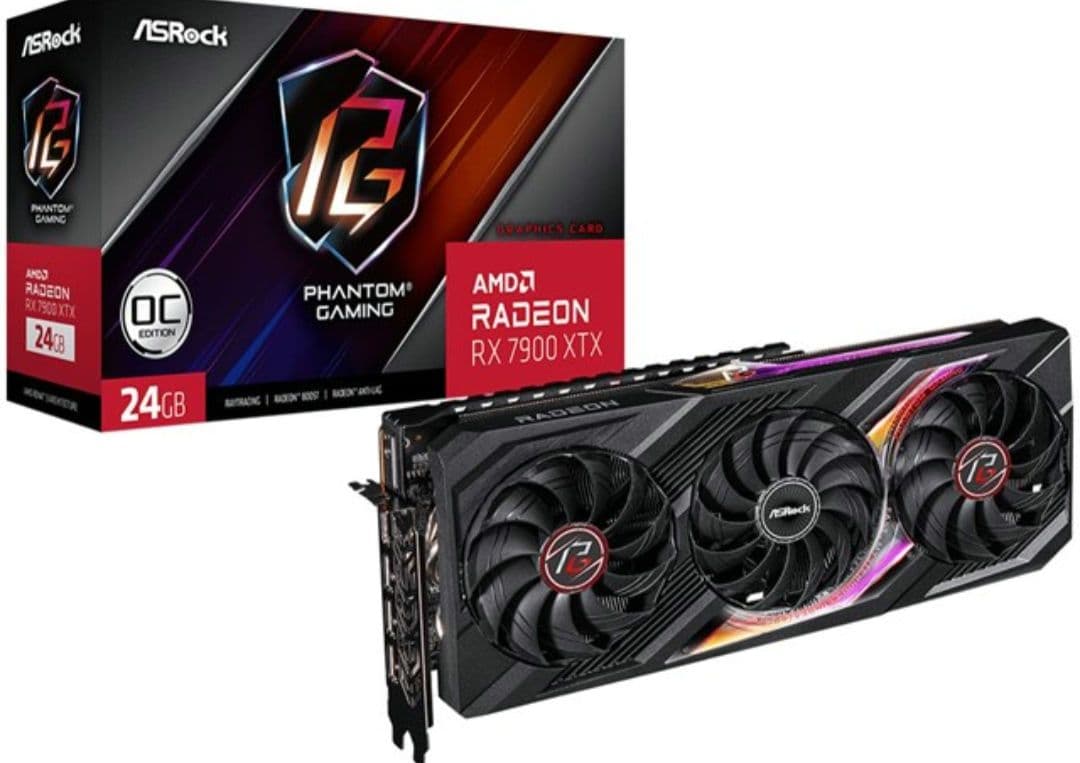 グラフィックボード・グラボ・ビデオカード Radeon RX 7900 XTX PG24GB OC