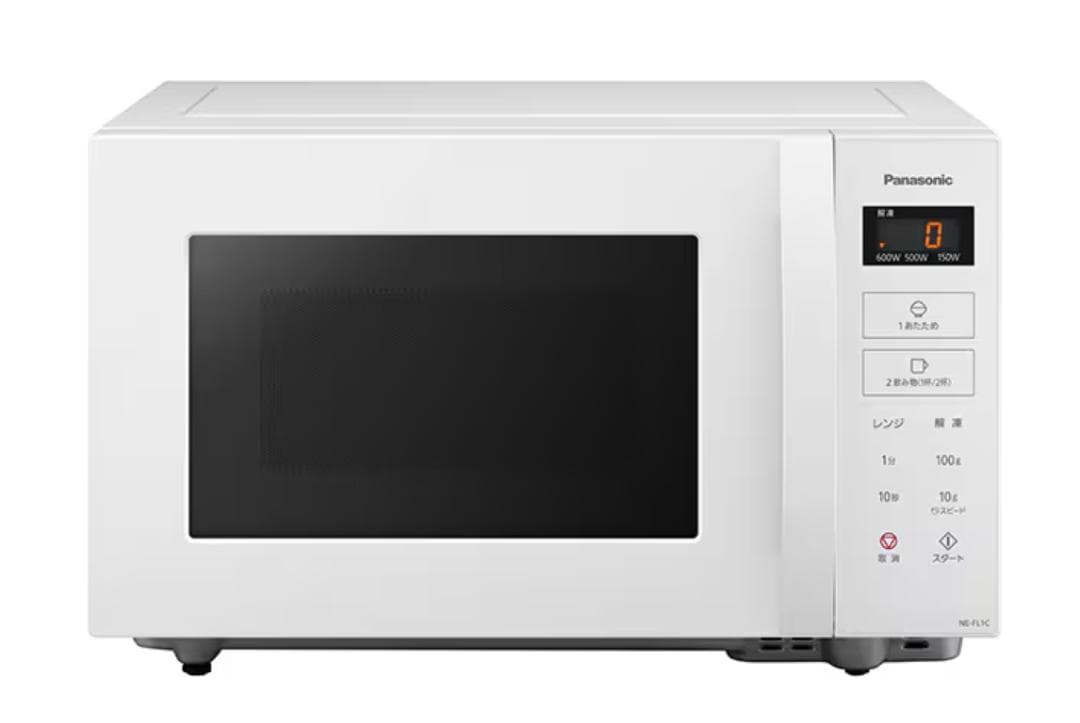 未使用 パナソニック 単機能レンジ フラットタイプ ホワイト NE-FL1C-W