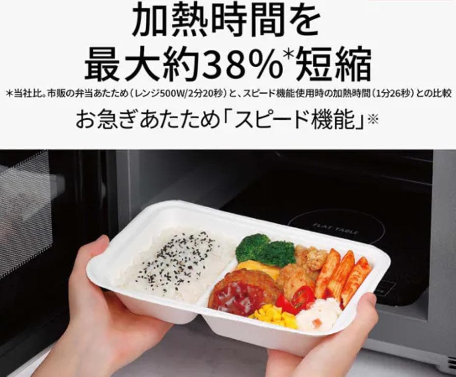 未使用 パナソニック 単機能レンジ フラットタイプ ホワイト NE-FL1C-W