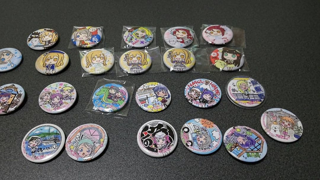 ラブライブ！サンシャイン　沼津まちあるき缶バッチ　合計183個　オマケ付き！