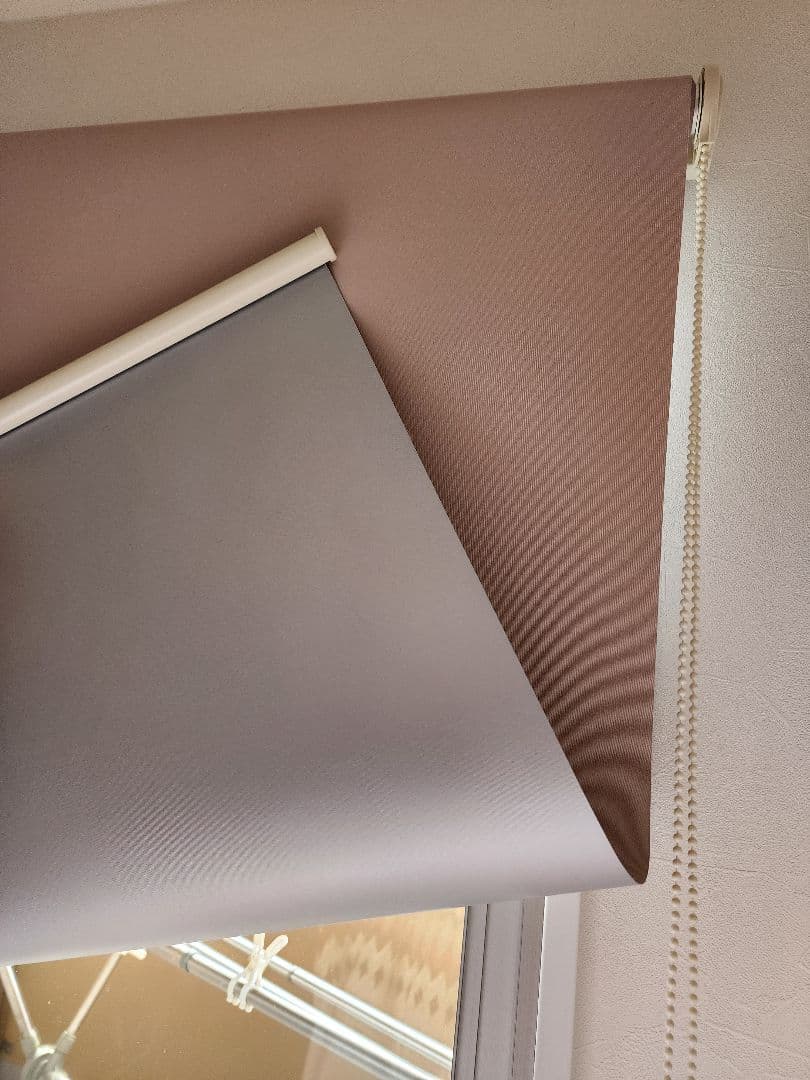 【美品】 断熱 ロールスクリーン 取付セット 167×206cm