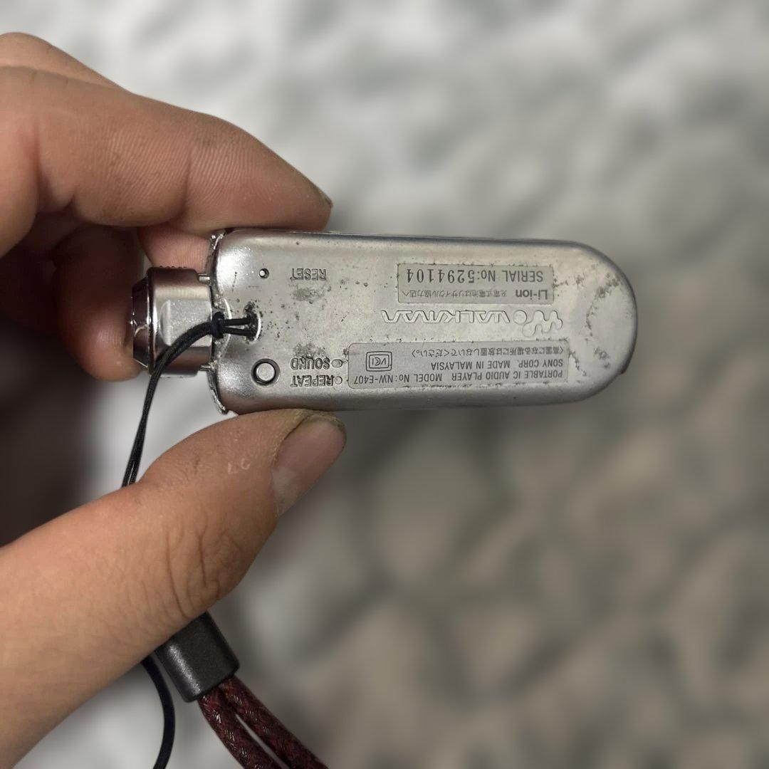 SONY NW-E407ウォークマン シルバー