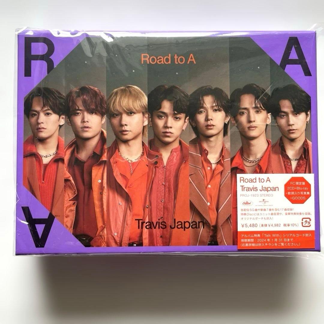 Travis Japan Road to A アルバム FC盤 Blu-ray