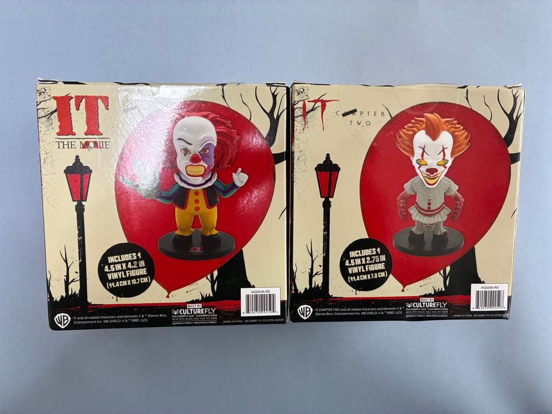 IT ペニーワイズ フィギュアセット 4.5インチ　2個セット