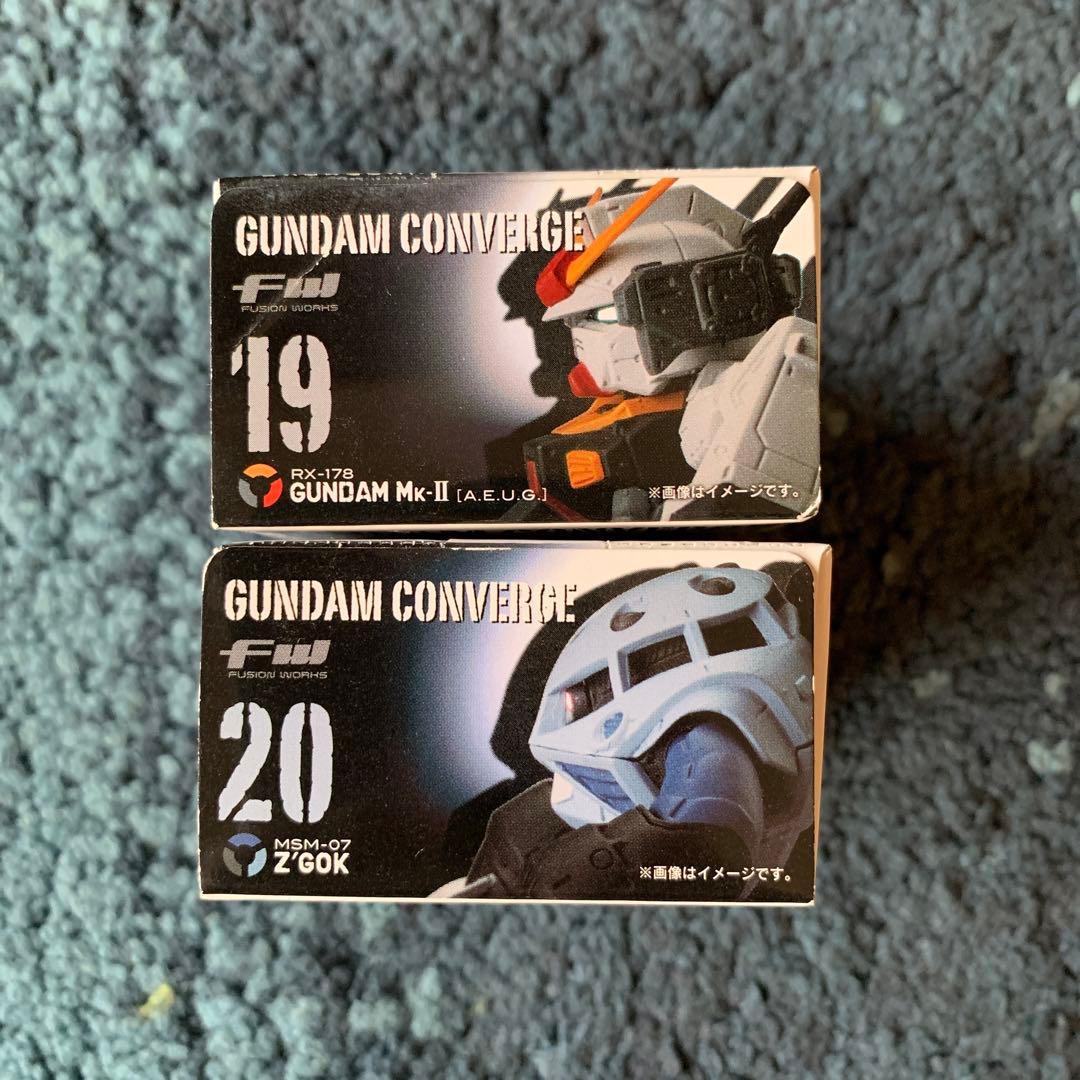 【未開封品】ガンダムMk-2 & ズゴック　ガンダムコンバージ 19.20
