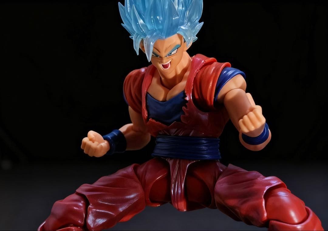 海外限定 s.h.figuarts スーパーサイヤ人ブルー界王拳 孫悟空