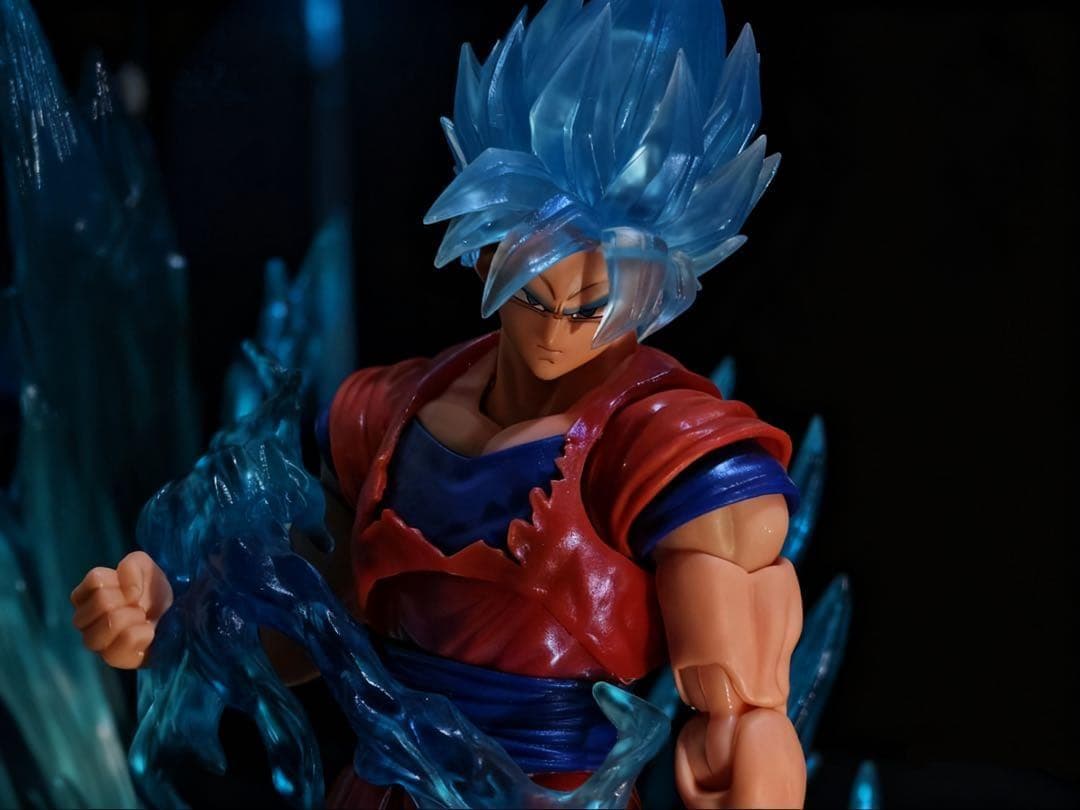 海外限定 s.h.figuarts スーパーサイヤ人ブルー界王拳 孫悟空
