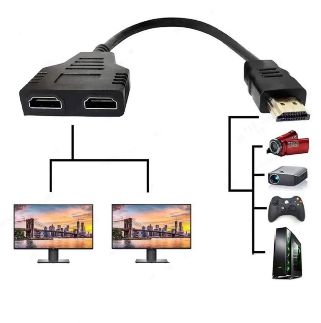 ワイヤレス HDMI 無線 送受信機とHDMI分配器 のセット