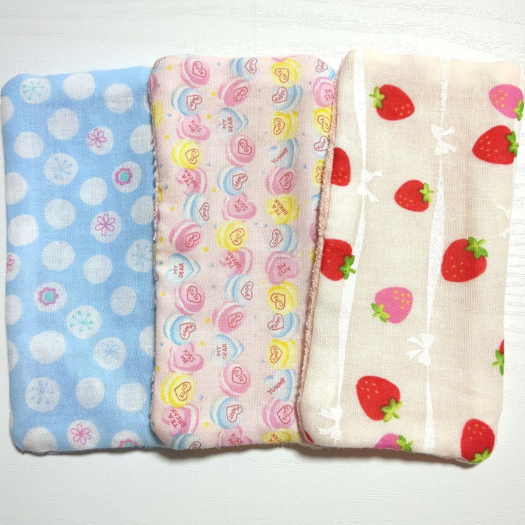 【134】ハーフサイズ　ガーゼハンカチ　ガーゼタオルハンカチ