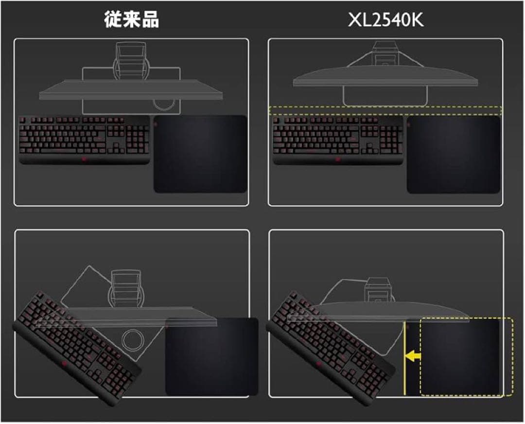 BenQ ZOWIE XL2540K ゲーミングモニター