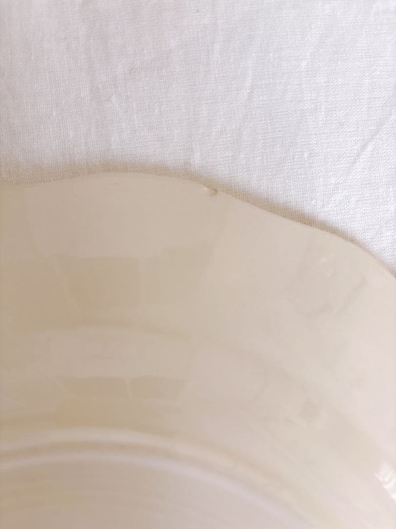 フランスアンティーク　Sarreguemines 花リム　ディナープレート②