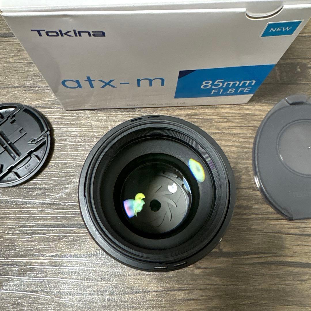 TOKINA atx-m 85mm F1.8 FE フィルター付き