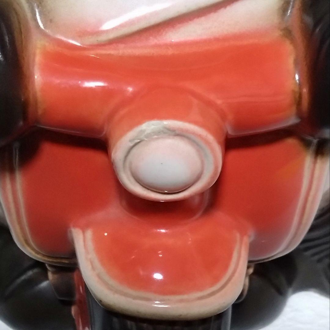 信楽焼「バイクたぬき」陶器 置物