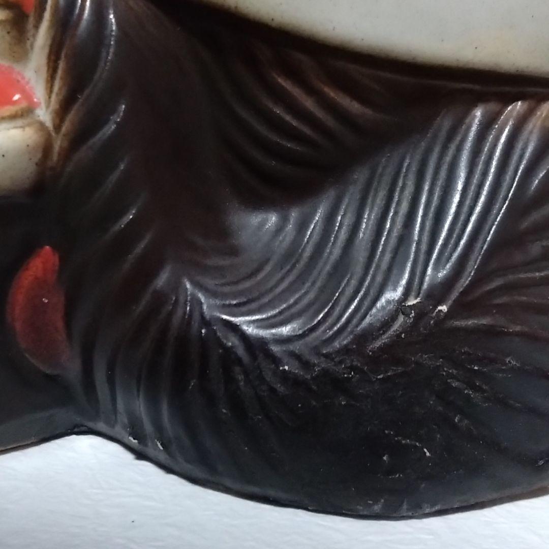 信楽焼「バイクたぬき」陶器 置物