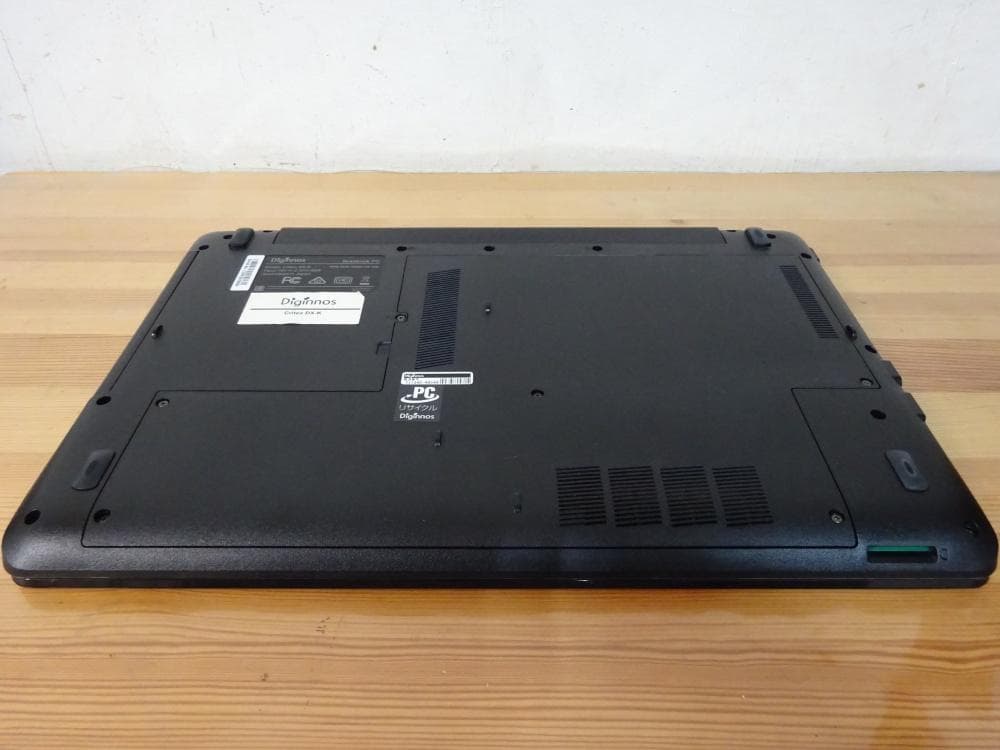 ドスパラ Diginnos ノートパソコン Critea DX-K/中古特価良品