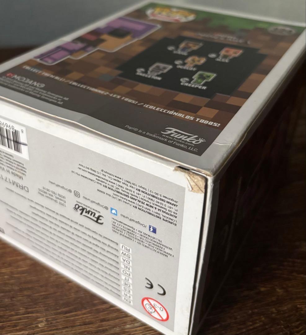 ゲームキャラクター Funko Minecraft Steve in Enchanted Armo