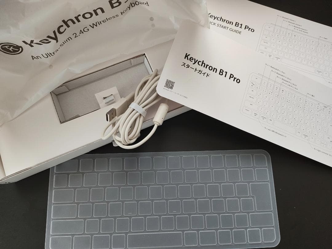 Keychron B1 Pro JIS配列/シザースイッチ レトログリーン