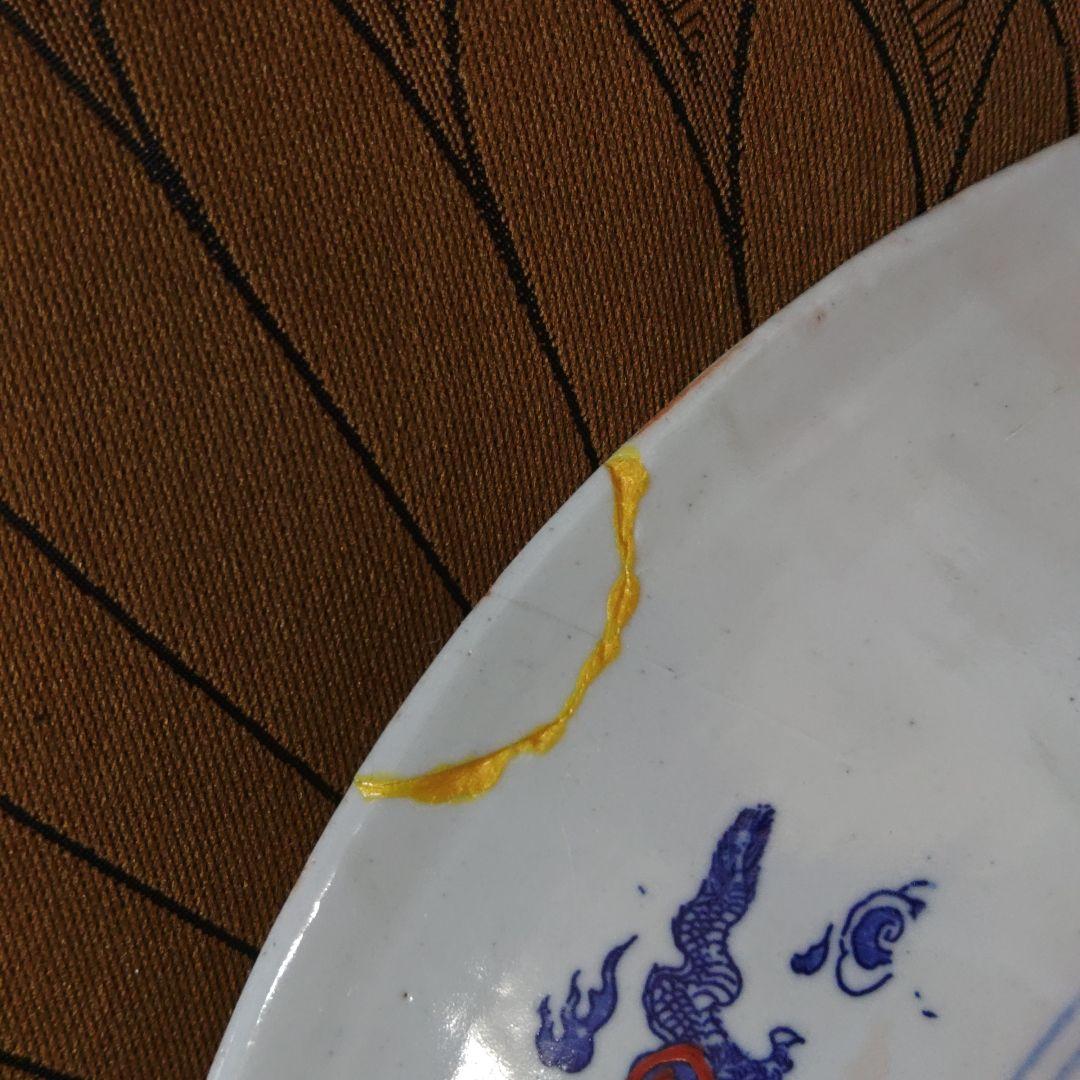 十錦色絵 大皿　37㎝