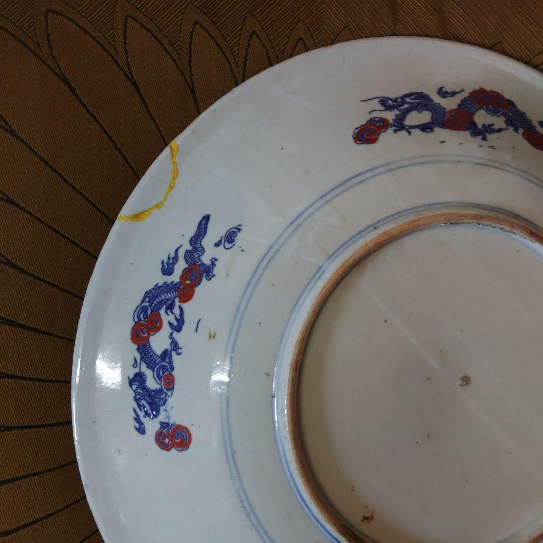 十錦色絵 大皿　37㎝