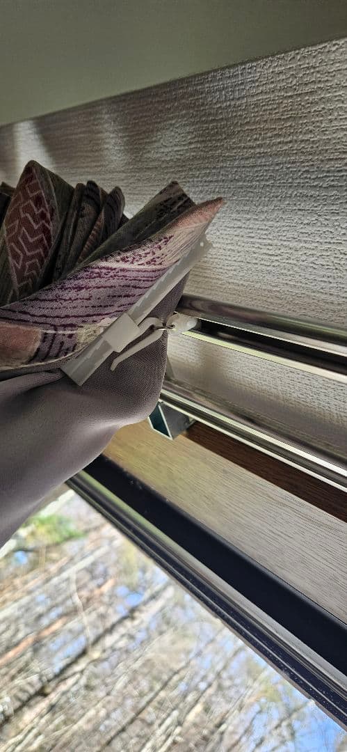 オーダーカーテン　2枚セット　チューリップ柄 W3800✕H1900mm