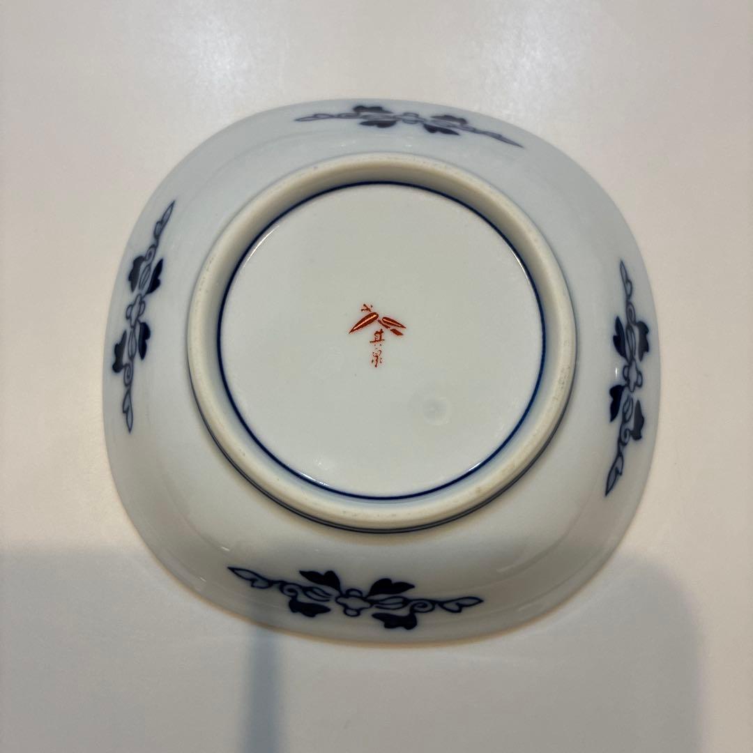 有田焼　賞美堂　春秋文　角皿5枚セット