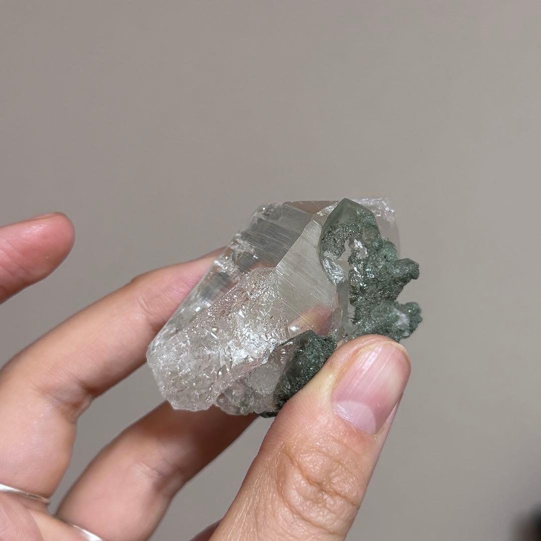 美品　インド産　ヒマラヤ水晶　原石　51.5g NO.482