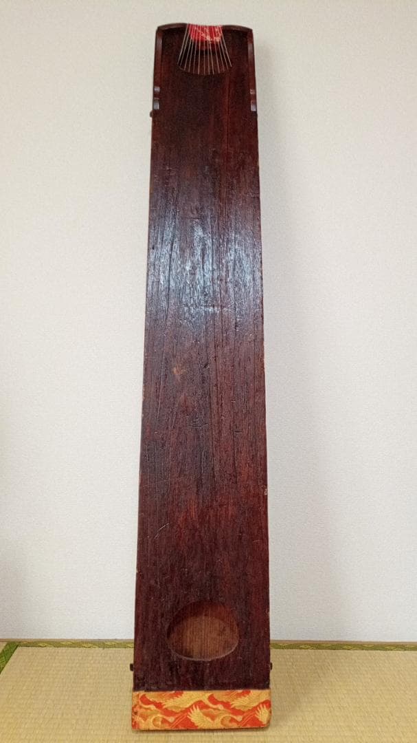 琴　小型 13弦 ゆたん付き