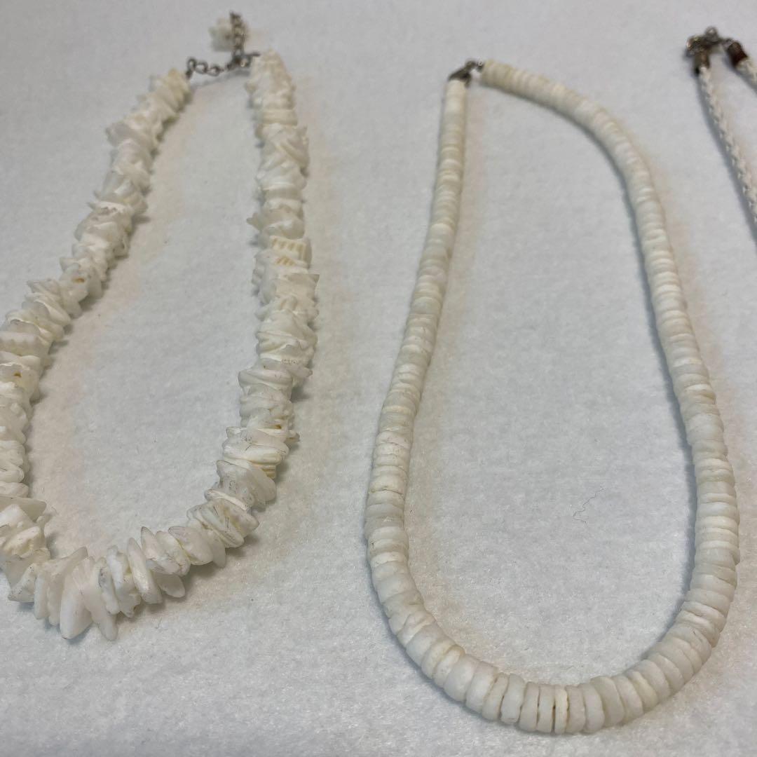 ネックレスセット 5点 夜光貝　貝　ホヌ