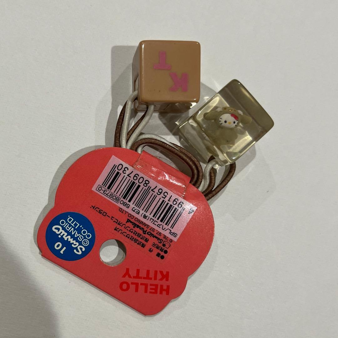 キティ　かぶりんぼ　シナモロール　モカ　ヘアゴム　サンリオピューロランド