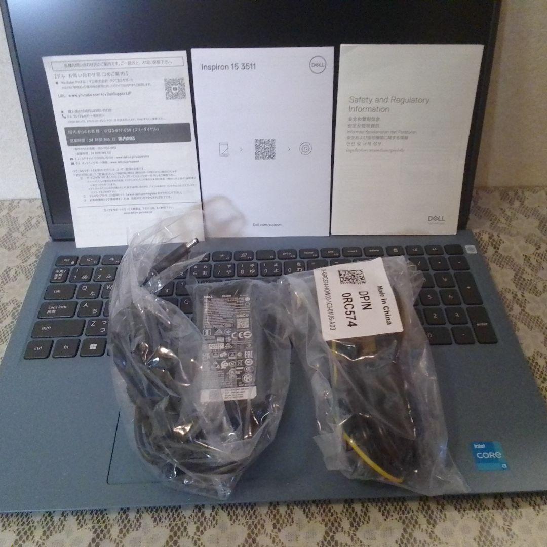 ノートパソコン 新品未使用品 Dell Inspiron 15 3511