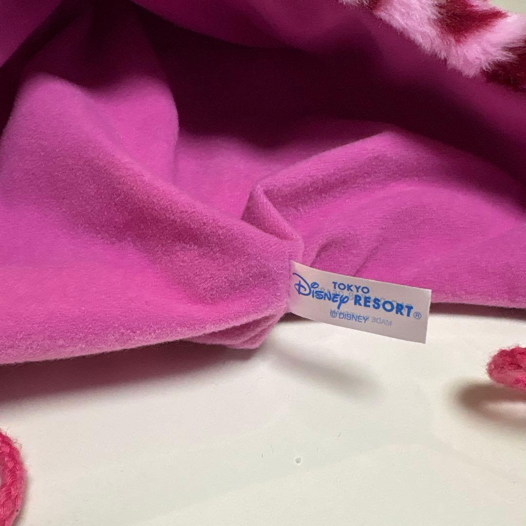 ミニー帽子 ピンクヒョウ柄 東京ディズニーリゾート