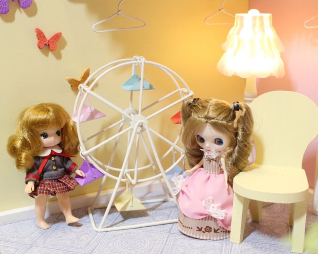 ドールハウス　ロフトのある子ども部屋