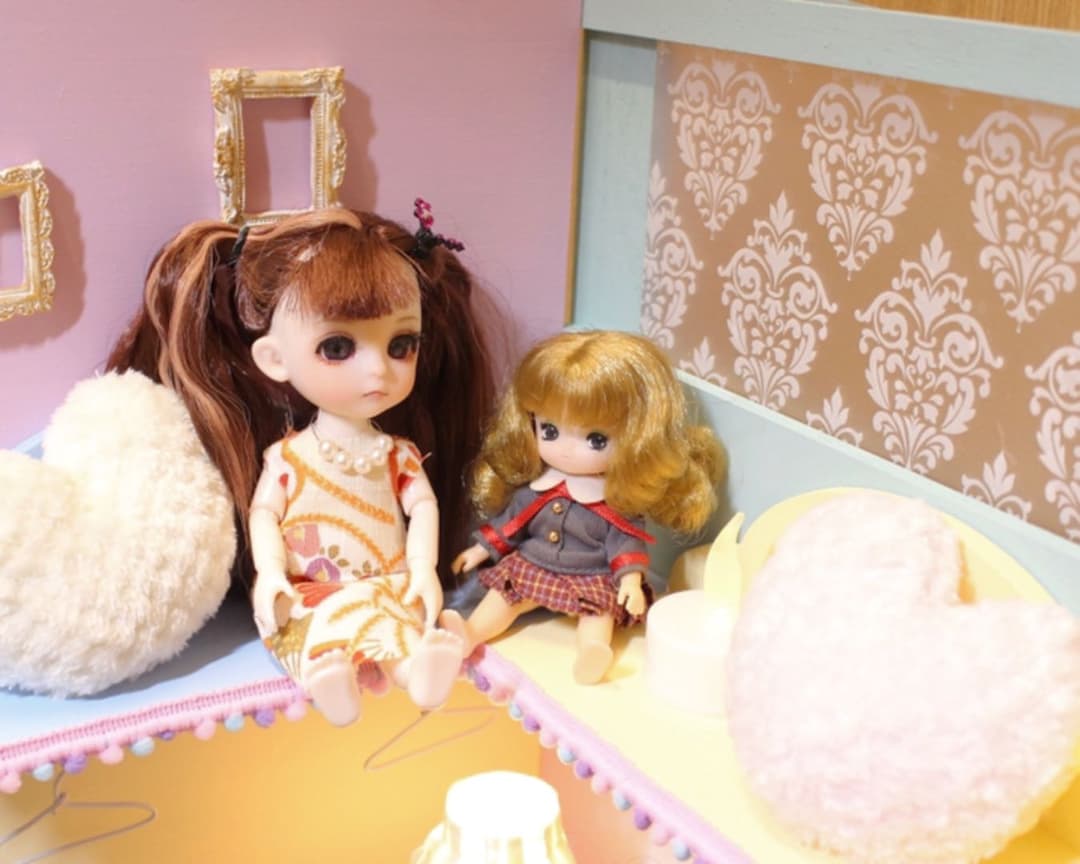 ドールハウス　ロフトのある子ども部屋