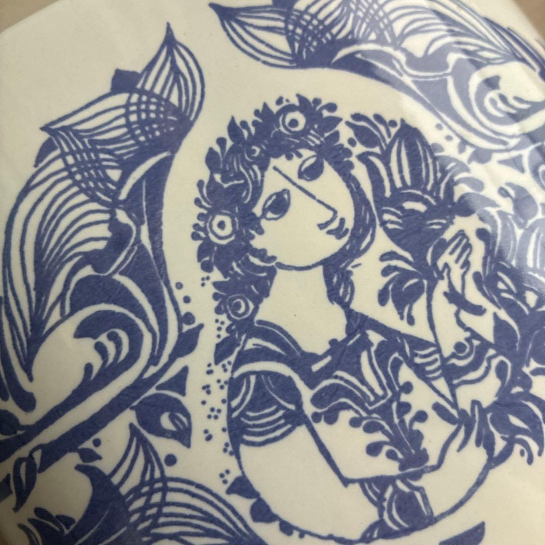 ビヨンヴィンブラッド　ニーモレ窯　ヴィンテージ花器　BjornWiinblad