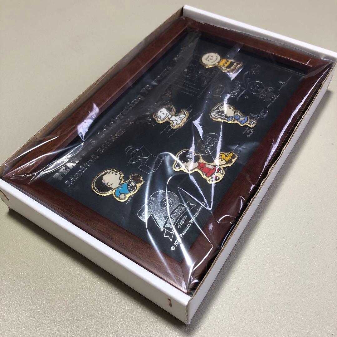 スヌーピー　70周年記念　限定ピンバッジセット