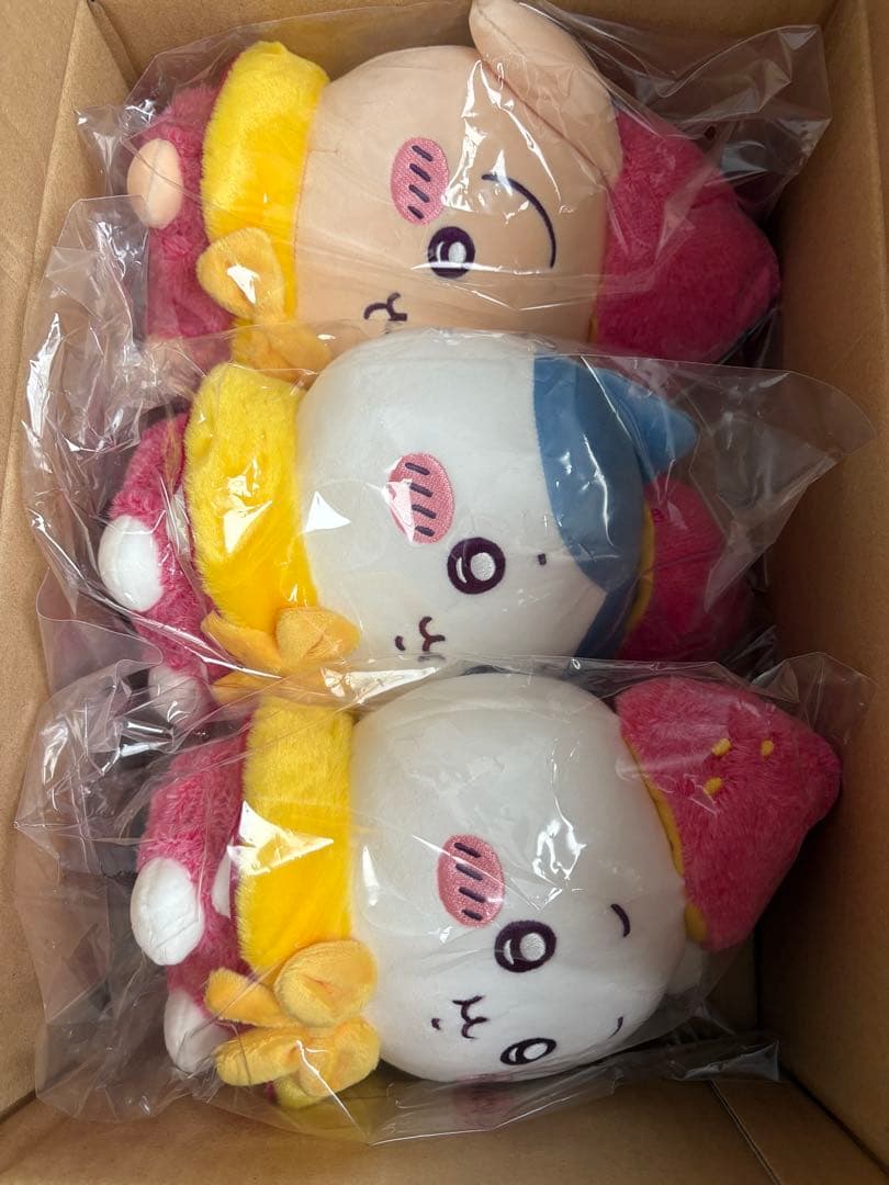 ⭐️3点セット⭐️もぐもぐ本舗 おいもなぬいぐるみ 川越 ちいかわ、ハチワレ、うさぎ