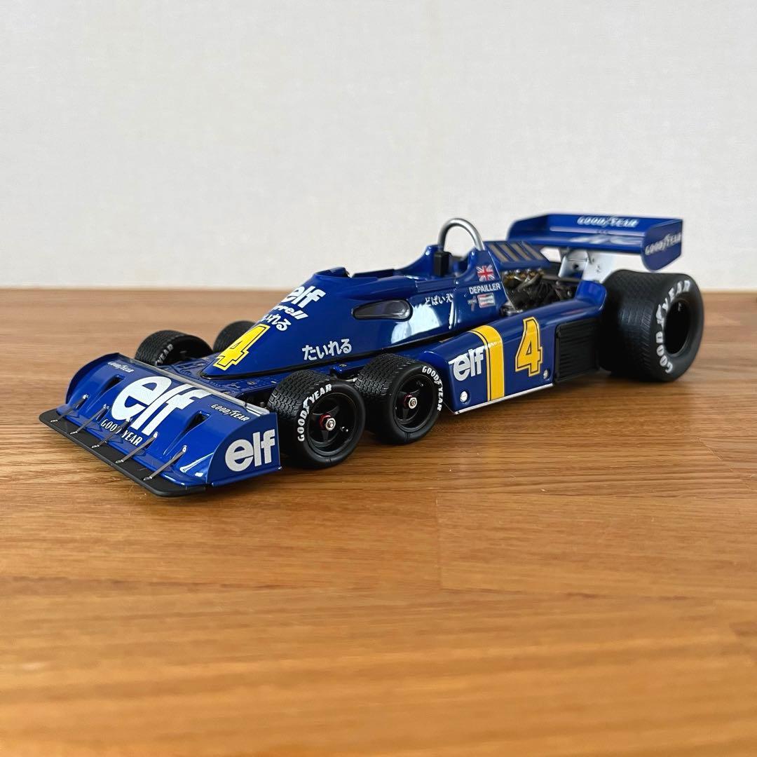 【ミニカー 希少】TSM 1/18 ティレル P34 #4 1976 日本GP