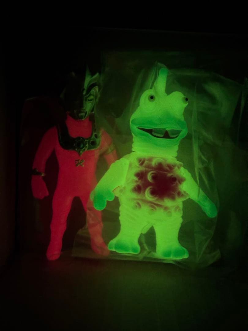 MAXTOY ウルトラマンレオ&タイショー セット 蓄光　未開封品 ソフビ 限定