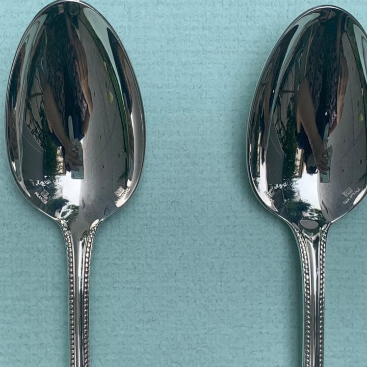 美品　クリストフル　パール　クリストフルシルバー　テーブルスプーン2本