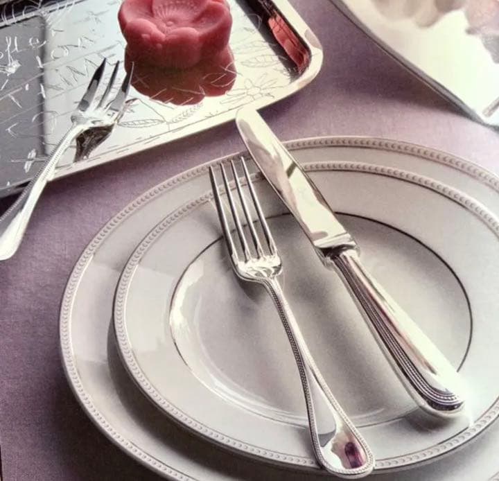 美品　クリストフル　パール　クリストフルシルバー　テーブルスプーン2本