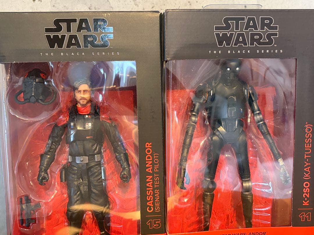 STARWARS キャシアンアンドー　K-2SO 2体セット