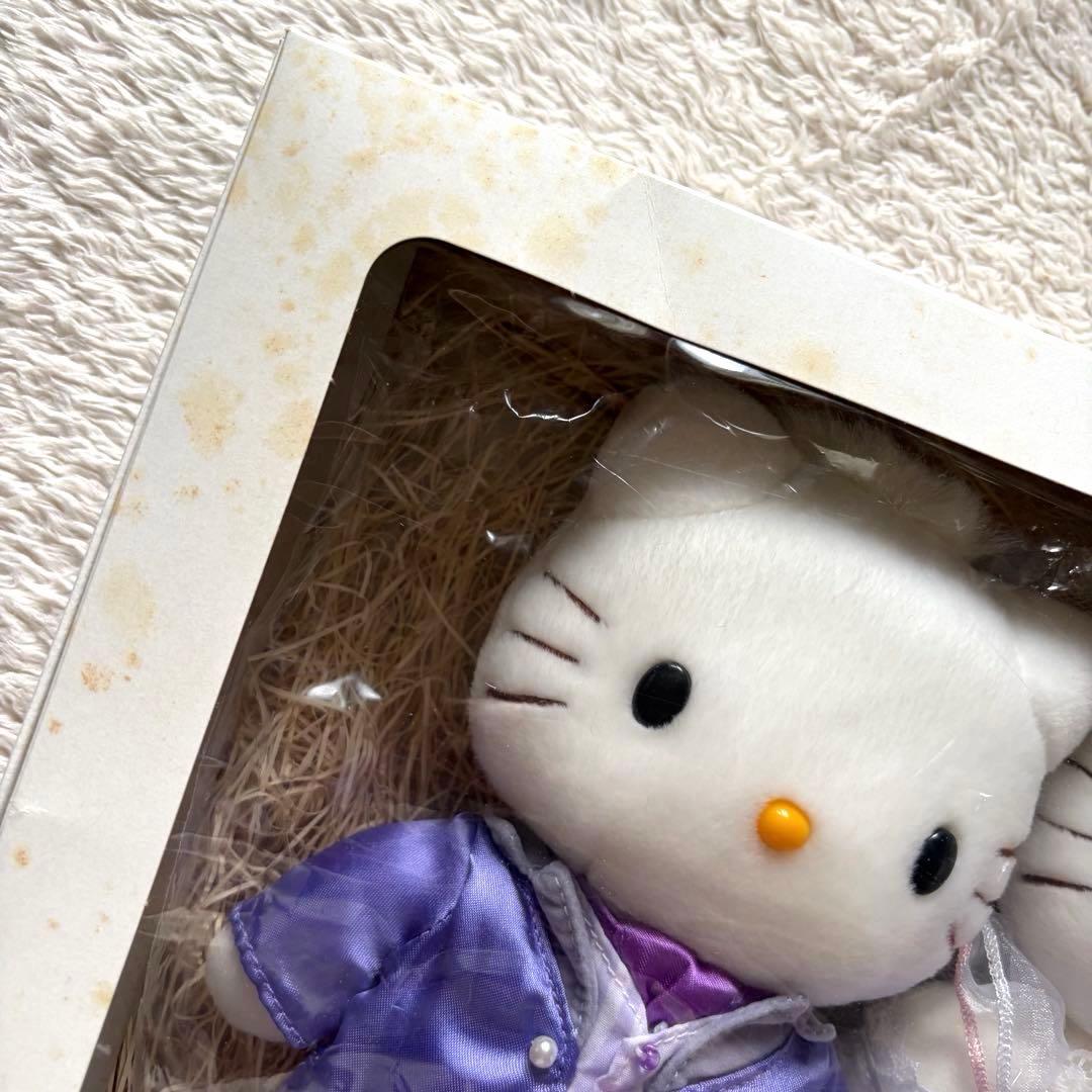 未開封／サンリオ／キティ／ダニエル／ウェディングドール／阪急／パープル