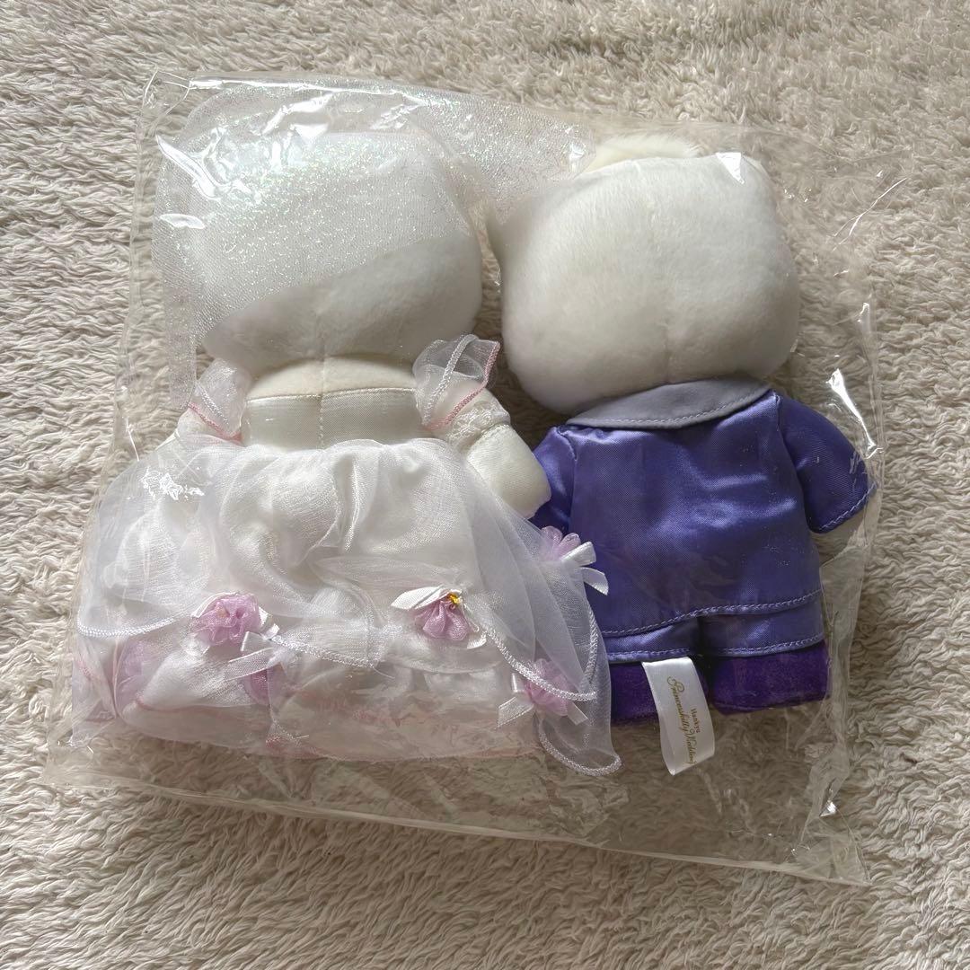 未開封／サンリオ／キティ／ダニエル／ウェディングドール／阪急／パープル