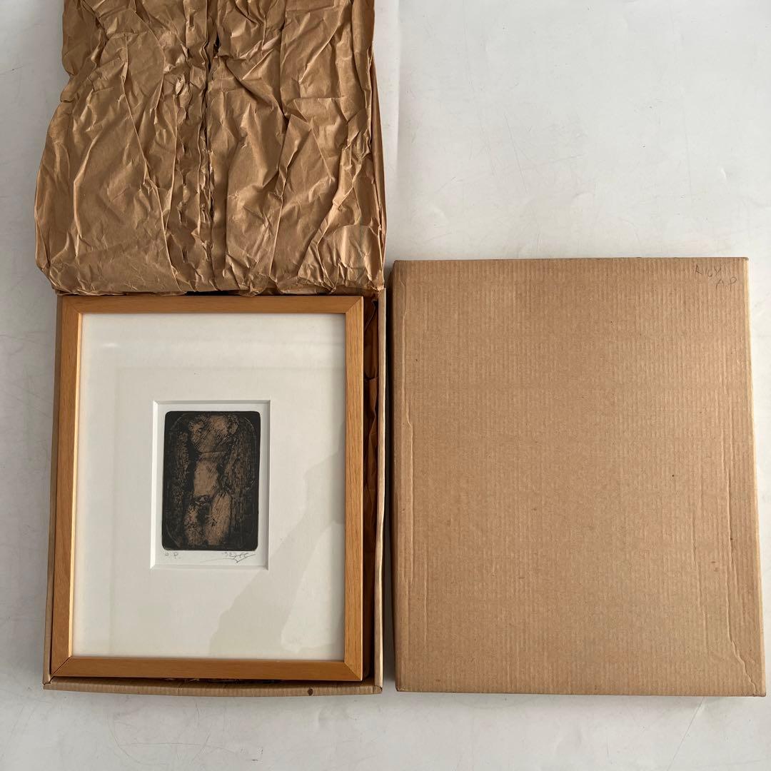 新品 作家 横地洋司 D.P. 「トルソ」1993年 画廊 現代画家 愛知