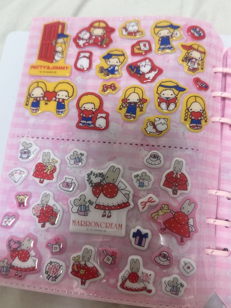 正規品　サンリオ　ボンボンドロップシール　シール帳