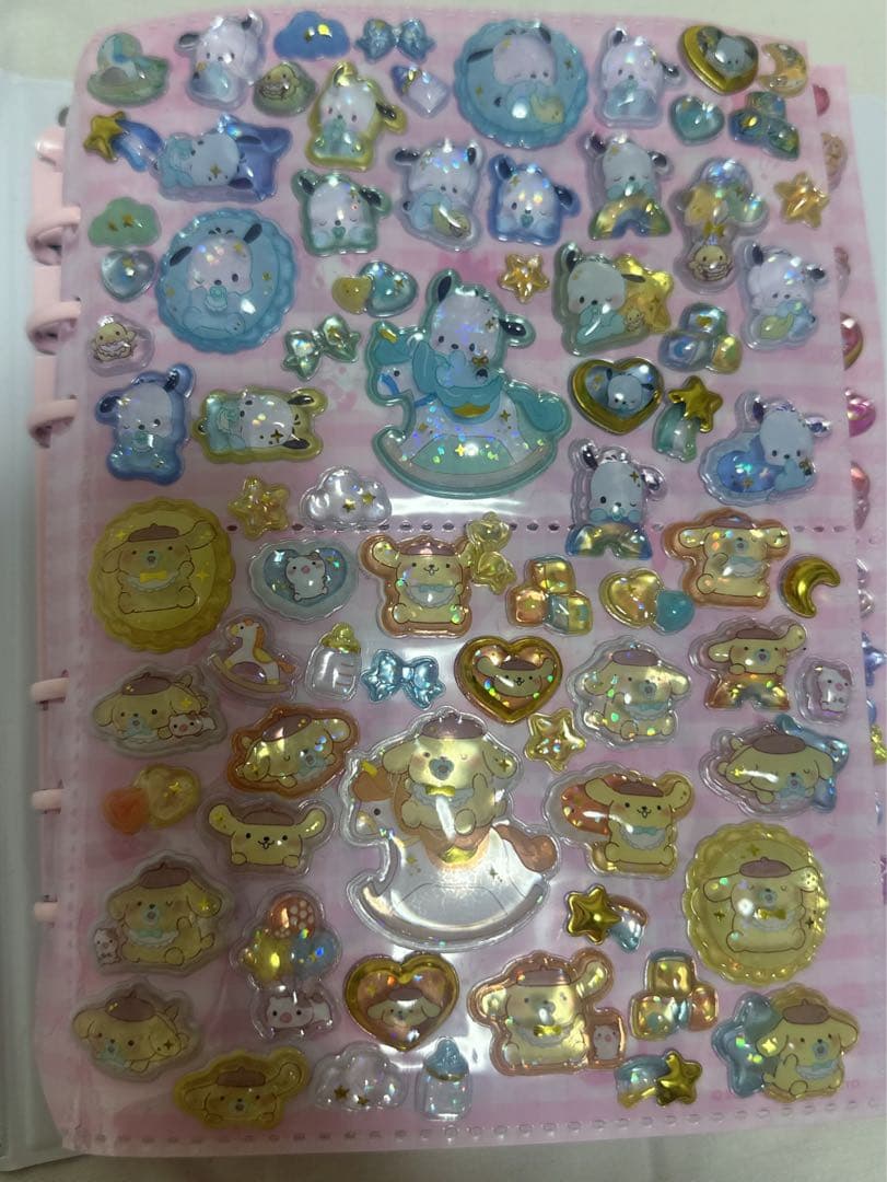 正規品　サンリオ　ボンボンドロップシール　シール帳