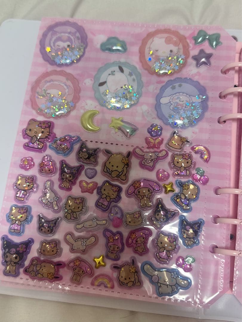 正規品　サンリオ　ボンボンドロップシール　シール帳