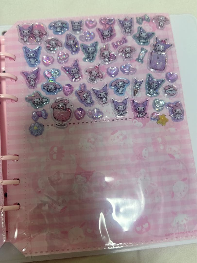 正規品　サンリオ　ボンボンドロップシール　シール帳