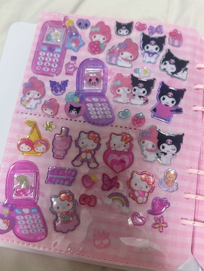 正規品　サンリオ　ボンボンドロップシール　シール帳